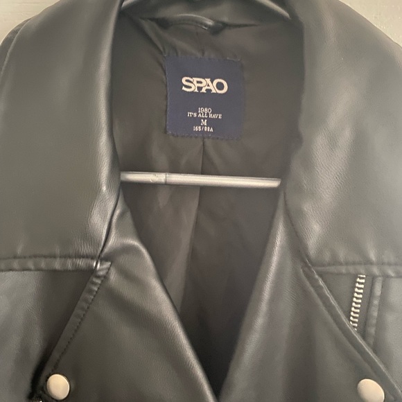 Faux leather jacket - Picture 2 of 4